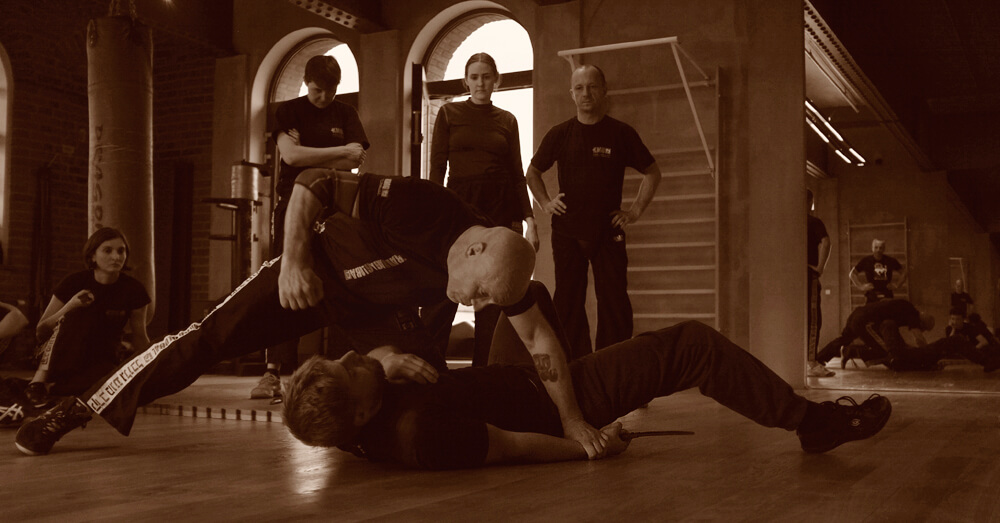 ground fighting krav maga